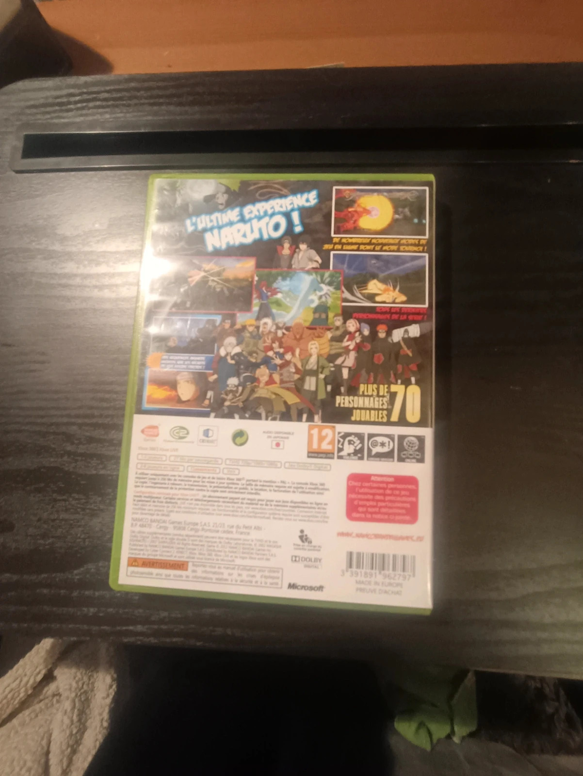 Jeu Naruto Shippuden ultimate ninja generation pour Xbox 360 2