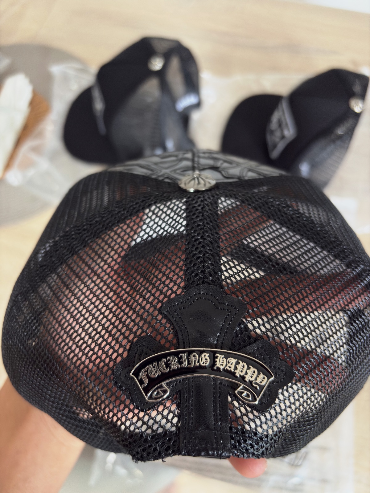 Gorra de cuero – Crome – taille Taille unique 4