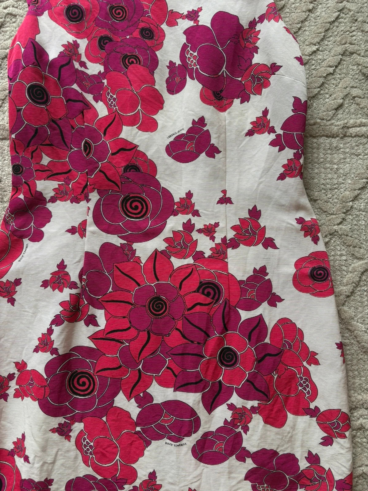 Robe a fleurs versace jeans comme neuf! – Versace Jeans – taille M / 38 / 10 2