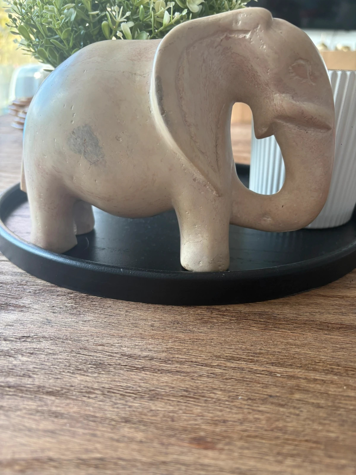 Découpè a la main élephant 1970-1990 KENIA – nairobi