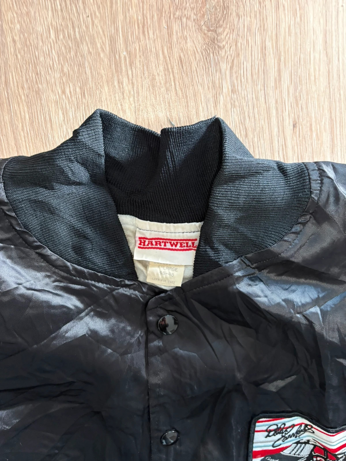 Vintage 90 bomberjack nascar Hartwell – Hartwell – taille XL 2