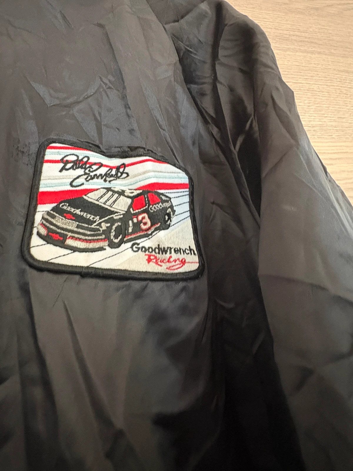 Vintage 90 bomberjack nascar Hartwell – Hartwell – taille XL 3