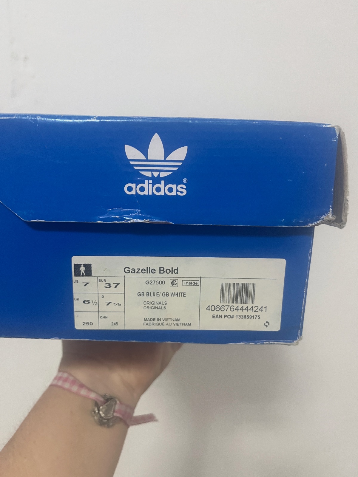 Zapatillas Adidas Gazelle Bold Azules Talla 37 (Plataforma – Adidas – taille EU 37 6