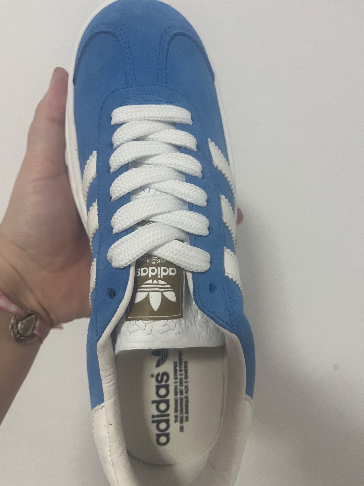 Zapatillas Adidas Gazelle Bold Azules Talla 37 (Plataforma – Adidas – taille EU 37 4