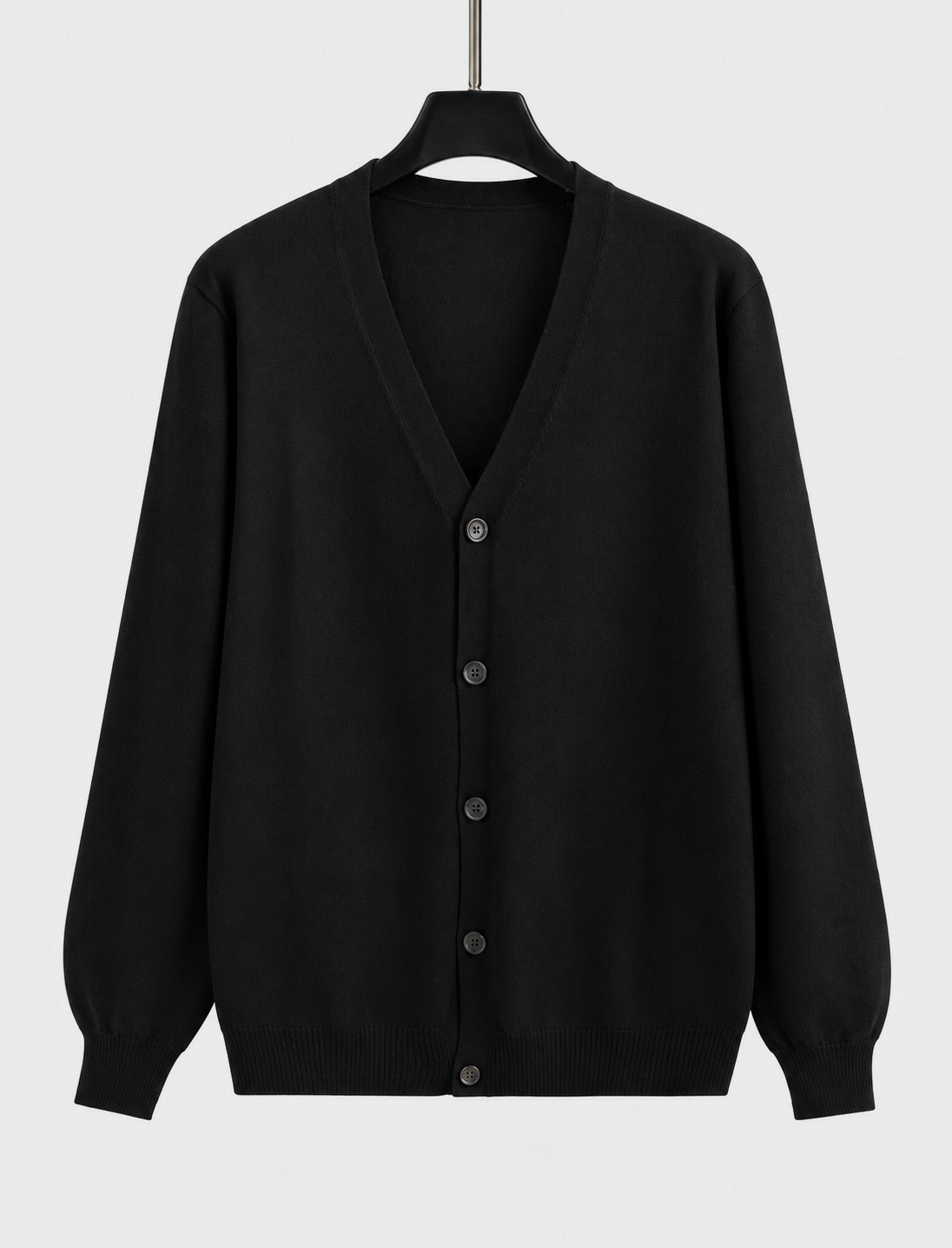 Cardigan noir col V - Taille M