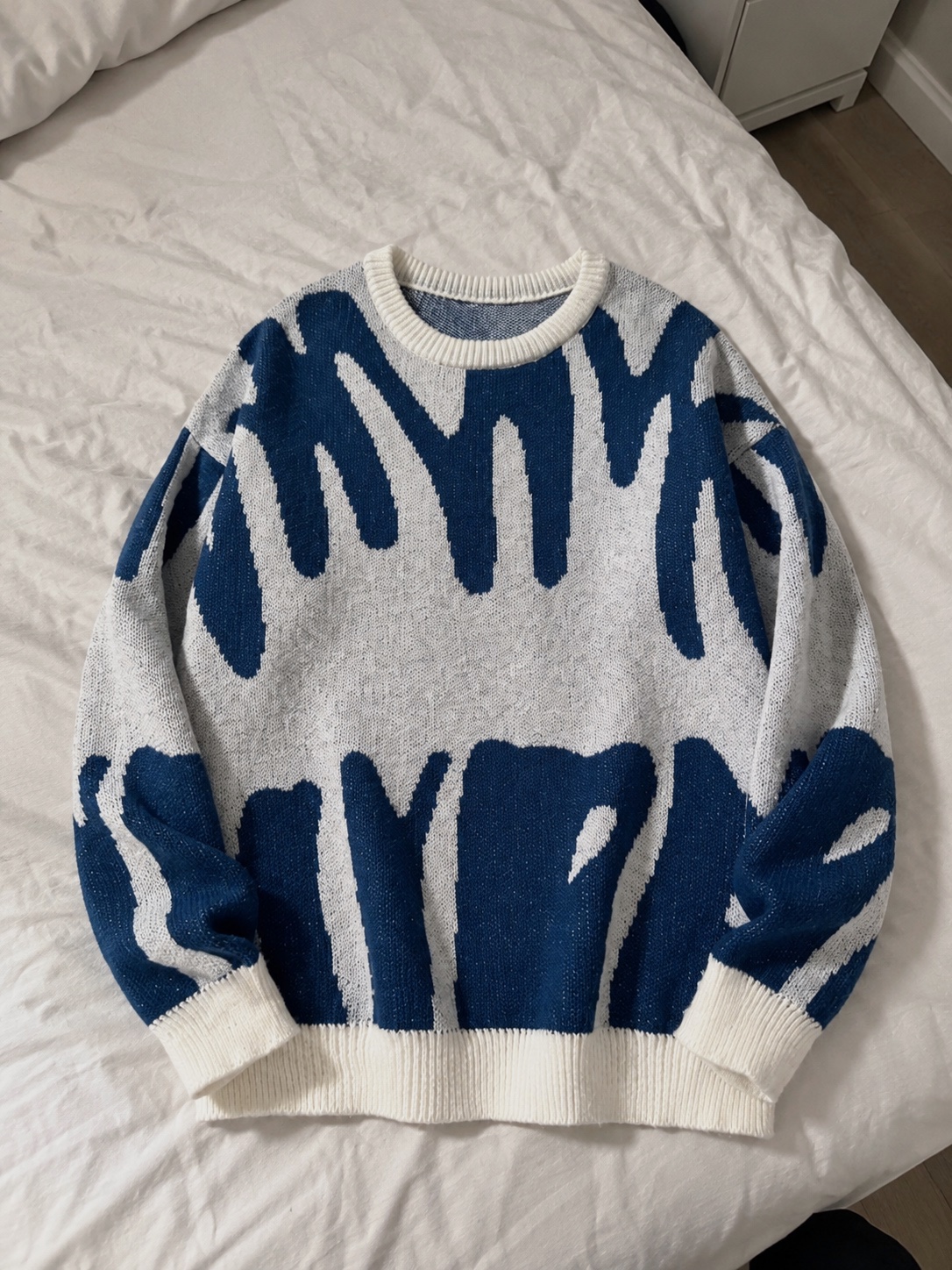 Pull à motif graphique