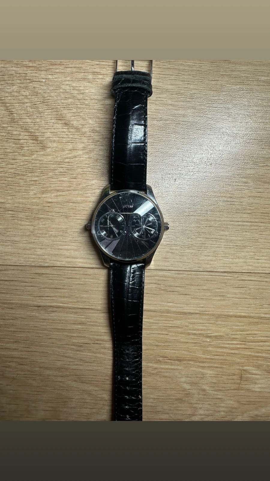 Montre GUESS W70004G2 Deuce homme – Cadran noir – GUESS – taille Taille unique