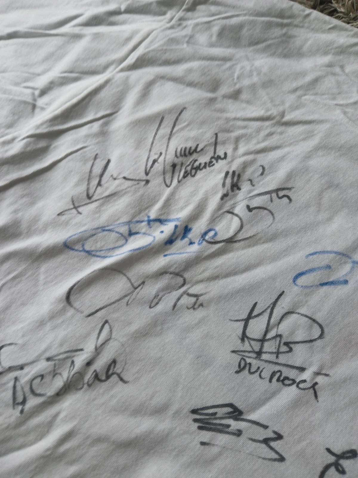 T-shirt psg collector avec signature – Paris Saint-Germain – taille XL 4