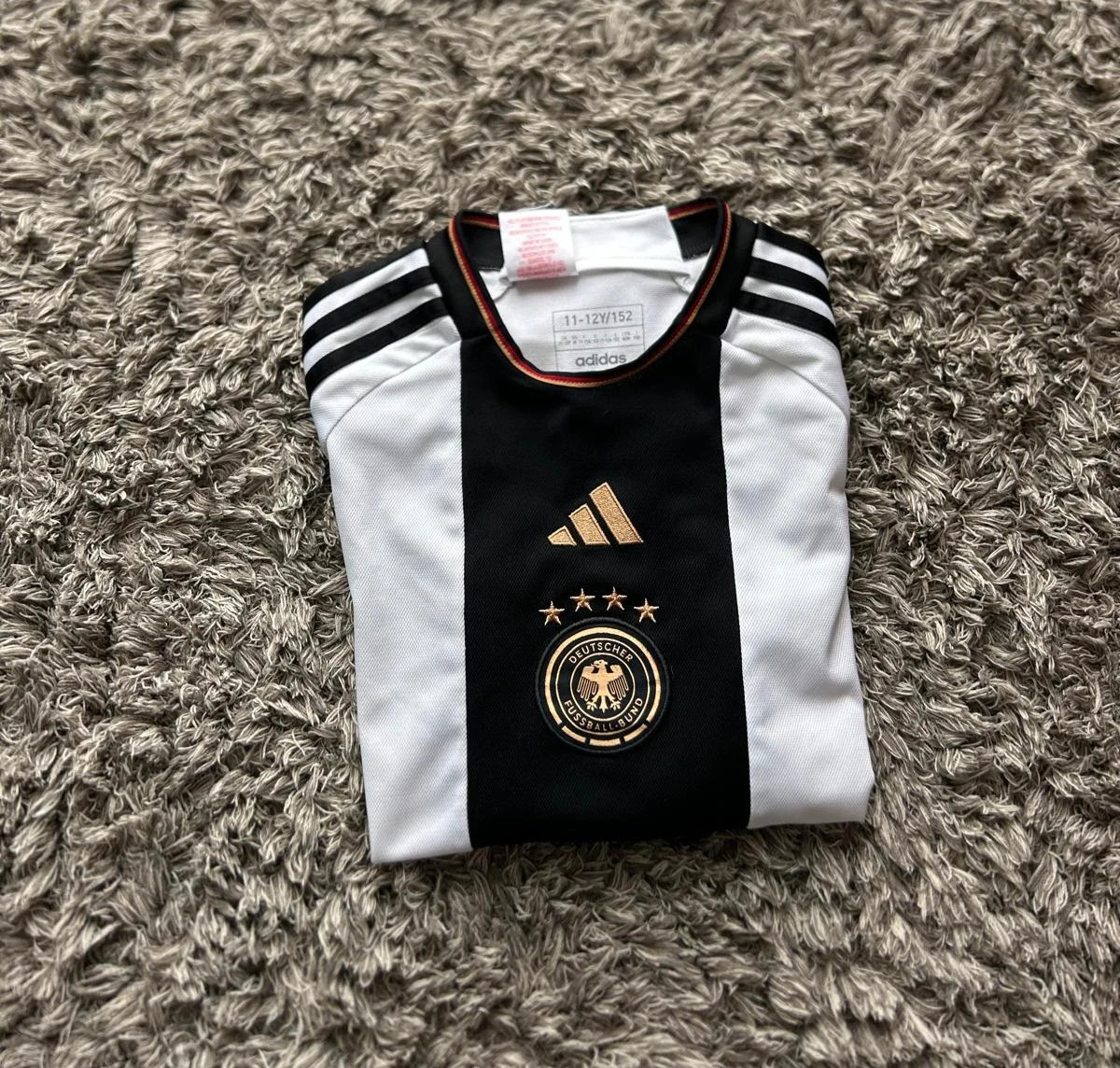 Maillot football d'Allemagne 2022 – adidas – taille 12 ans / 152 cm