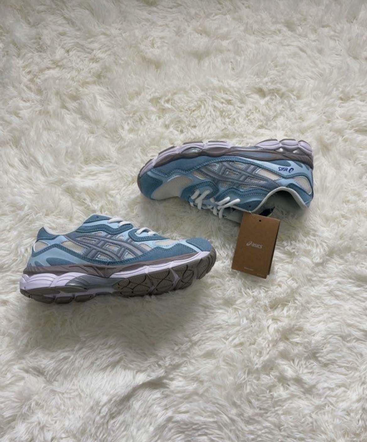 Baskets Asics bleu NYC 