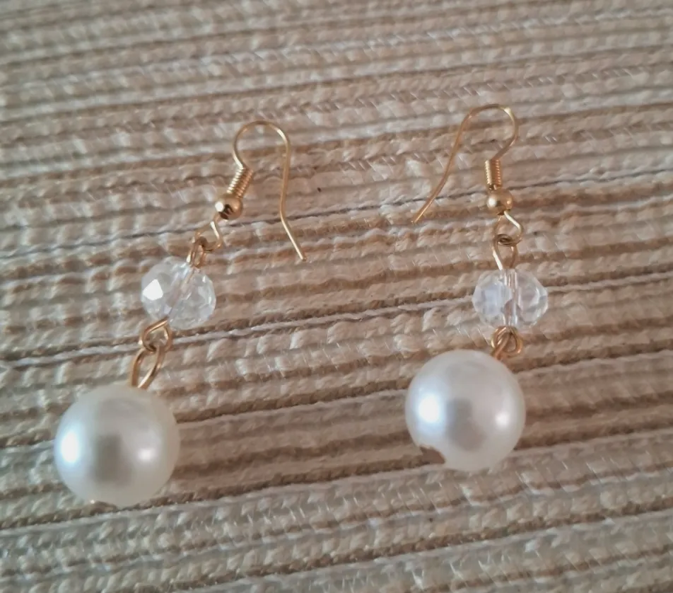 Boucle d'oreille pendante  artificielle  – Sans marque – taille Taille unique 3