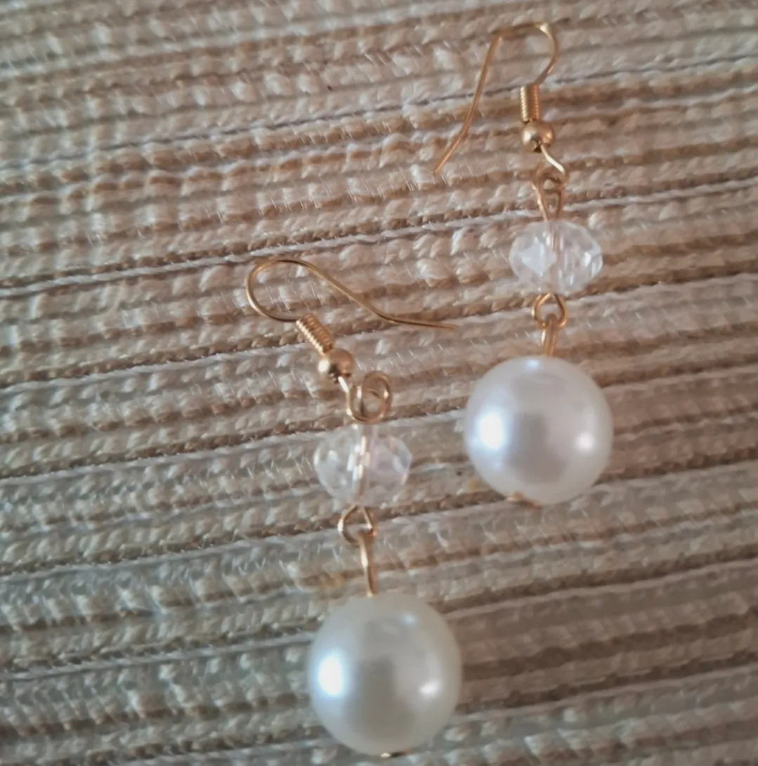 Boucle d'oreille pendante  artificielle  – Sans marque – taille Taille unique 2