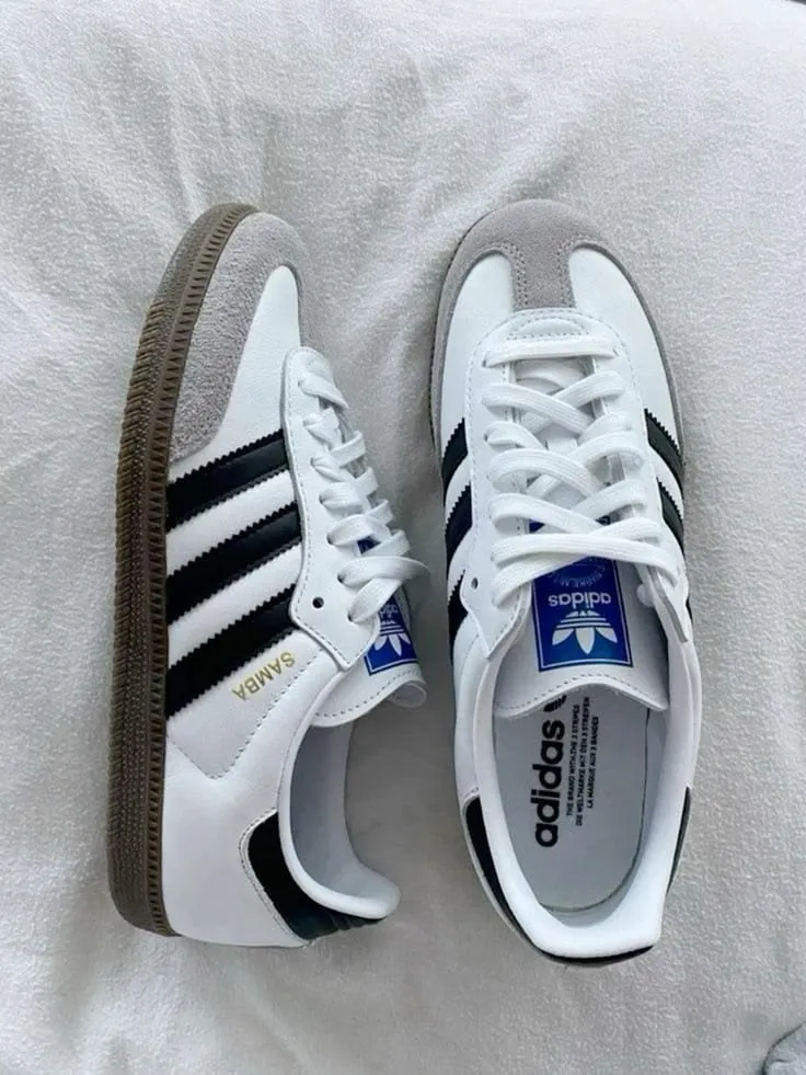 Adidas Samba et Adidas sneakers blanc noir