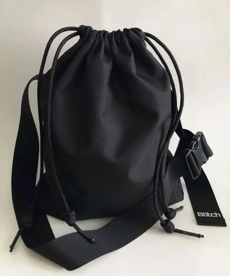 Sac à dos cordon noir UNICS 2