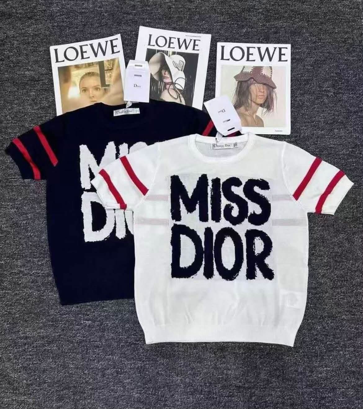 Sweatshirt Dior Miss Dior bleu marine 3