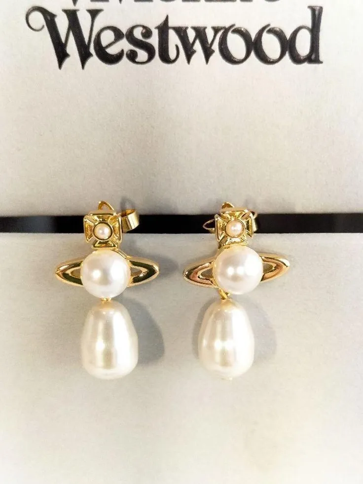 Boucles d'oreilles Vivienne Westwood perles