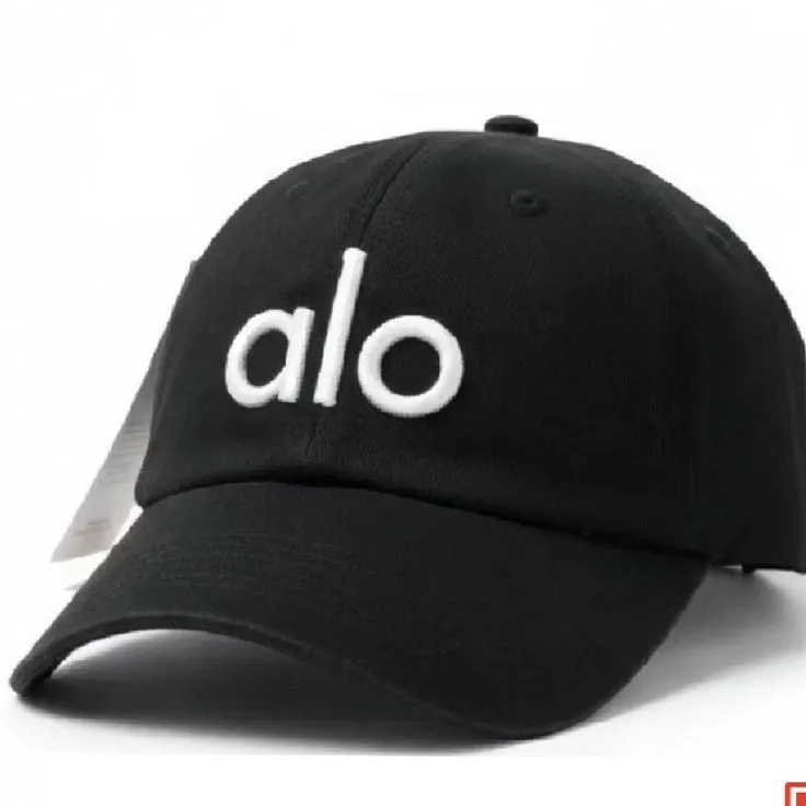 Lot 2 casquettes Alo noire et blanche 3