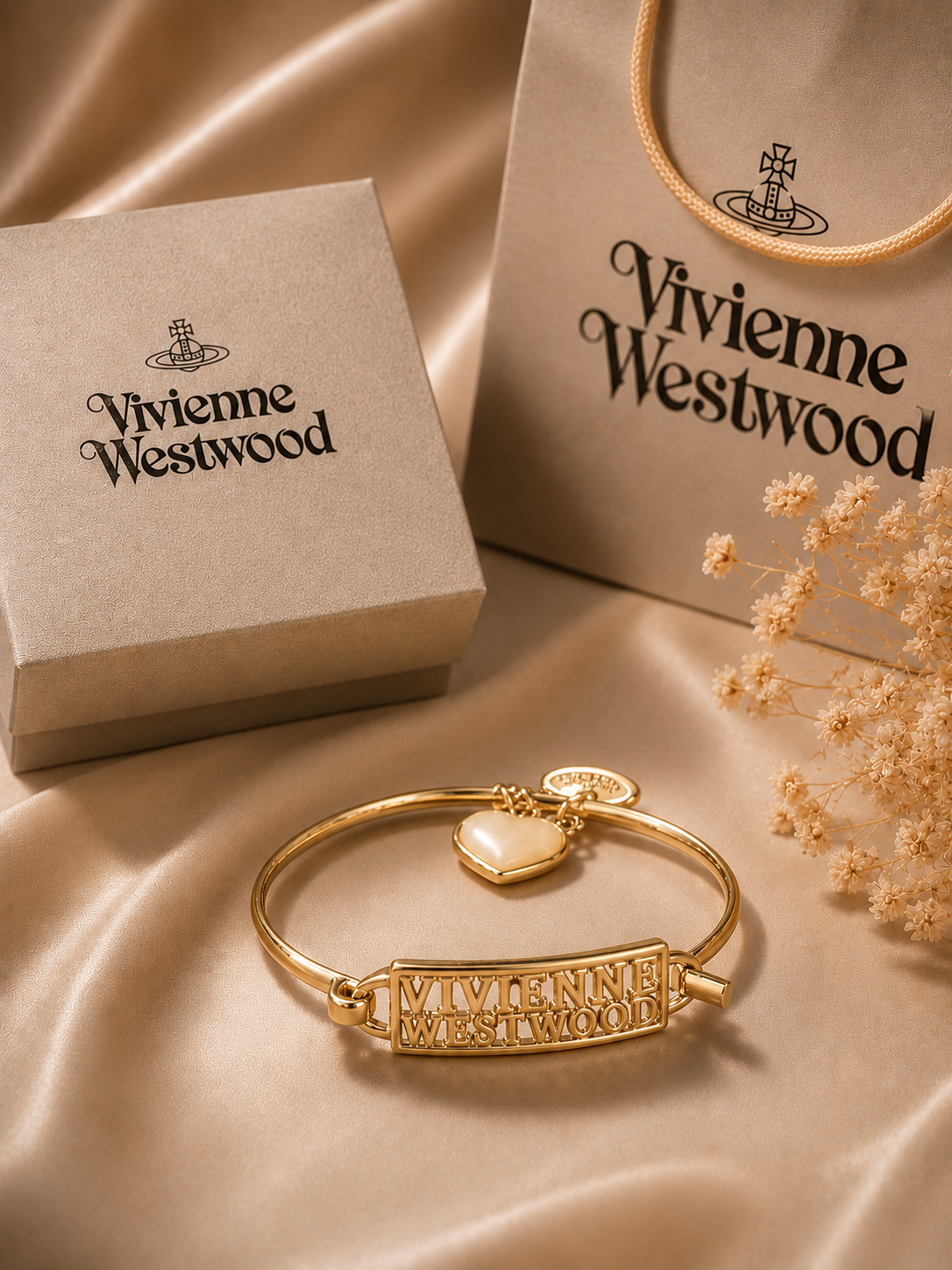✨ Bracelet Vivienne Westwood doré ✨