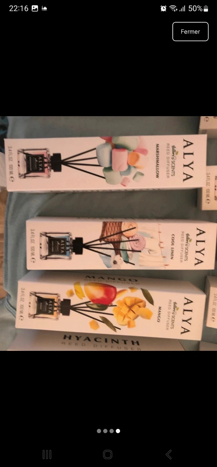 Diffuseurs de parfum d'ambiance à bâtonnets Alya Scents (100 ml) – Alya 3