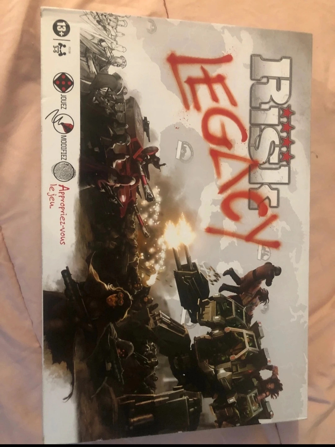 Jeu de société Risk Legacy - VF - Neuf / Scellé – Hasbro 2