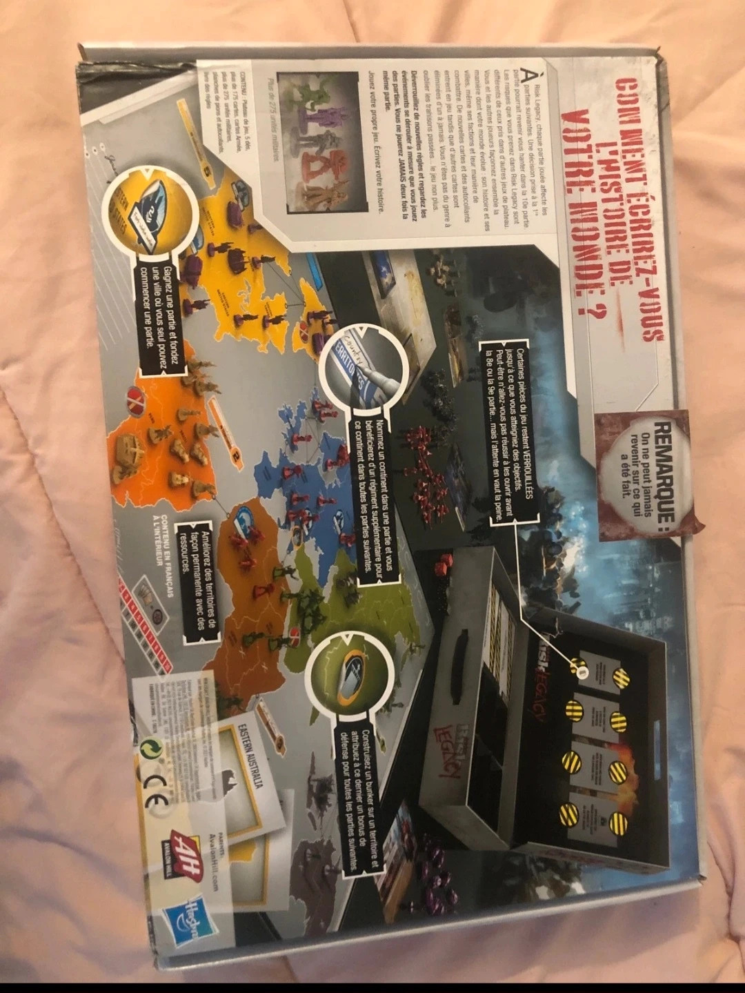 Jeu de société Risk Legacy - VF - Neuf / Scellé – Hasbro 5