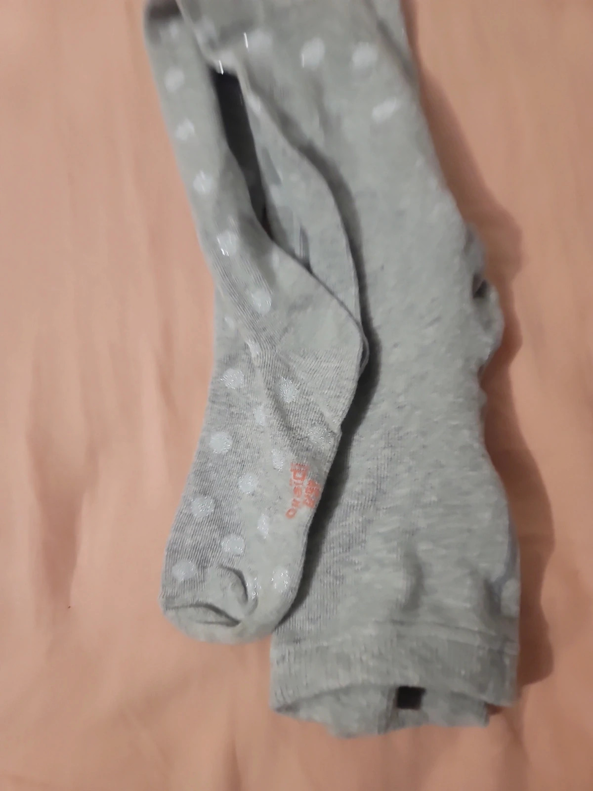 Lot filles : Maillot de bain 1 pièce rayé à cœurs + Collants gris à pois – Okaïdi – taille 7 ans / 122 cm 2