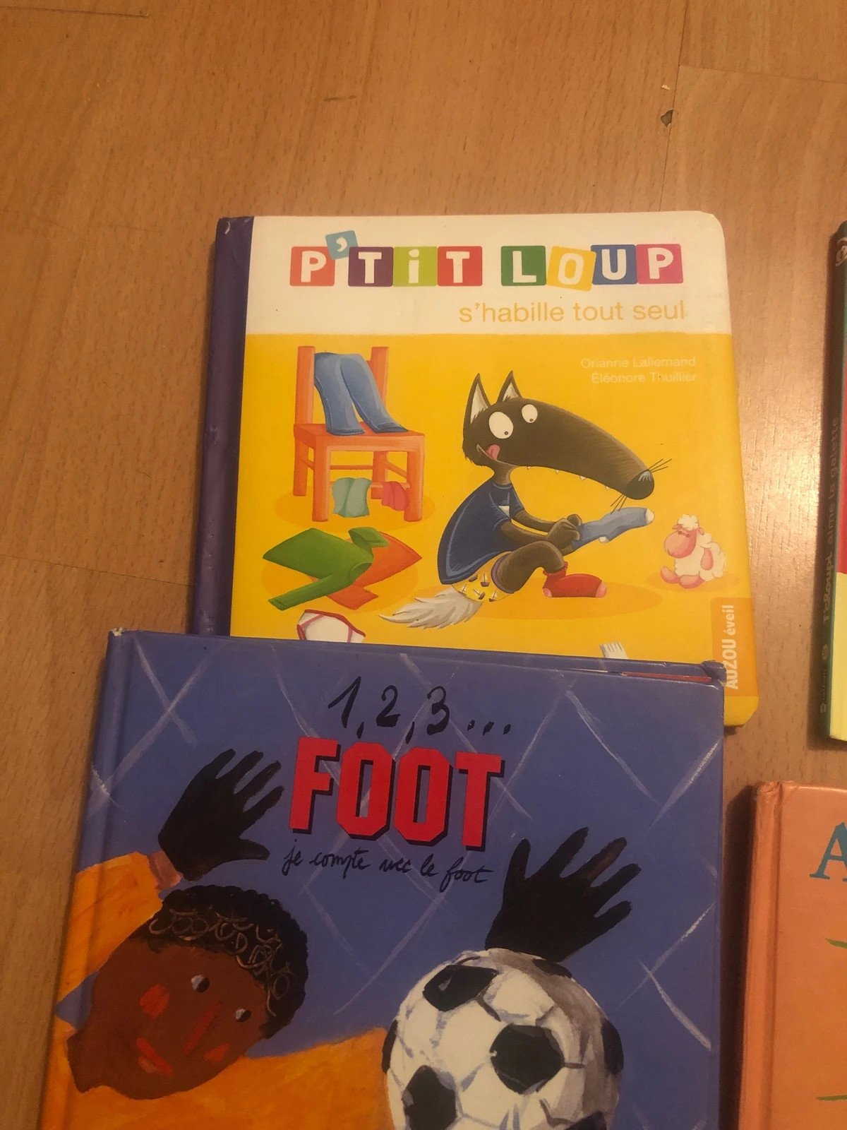 Lot de 8 livres enfants : T'choupi, P'tit Loup 2