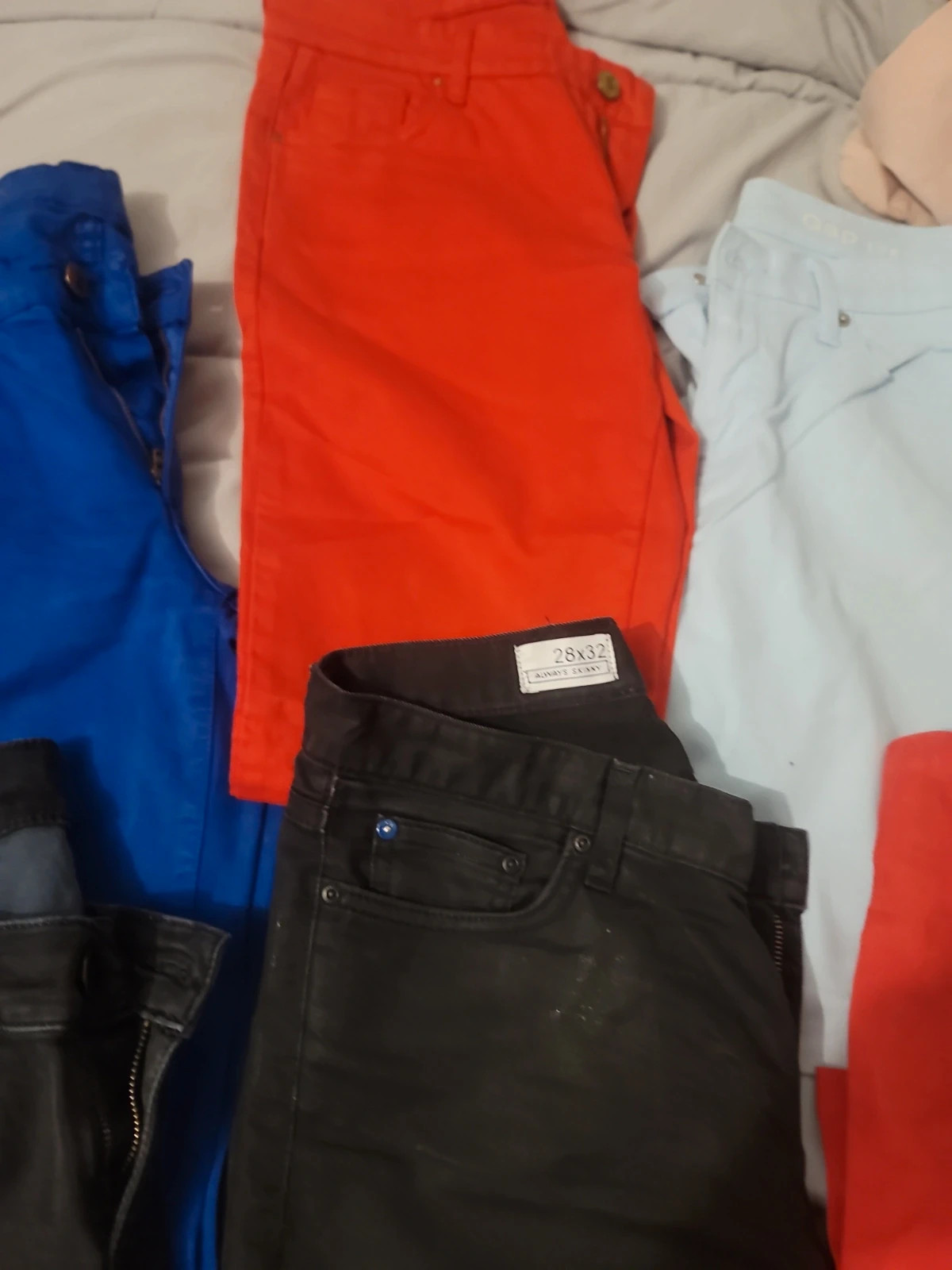 Lot de 6 Pantalons / Jeans Slim – GAP – taille M / 38 / 10 3