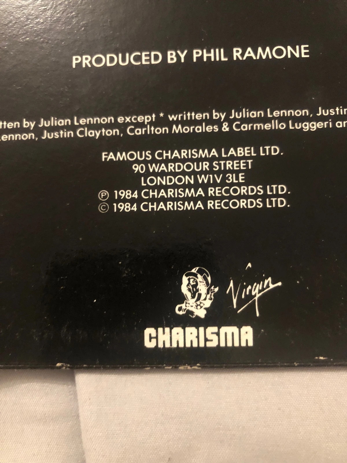 Vinyl 33 Tours Julian Lennon – Album "Valotte" (1984) - Pop Rock Collection 4