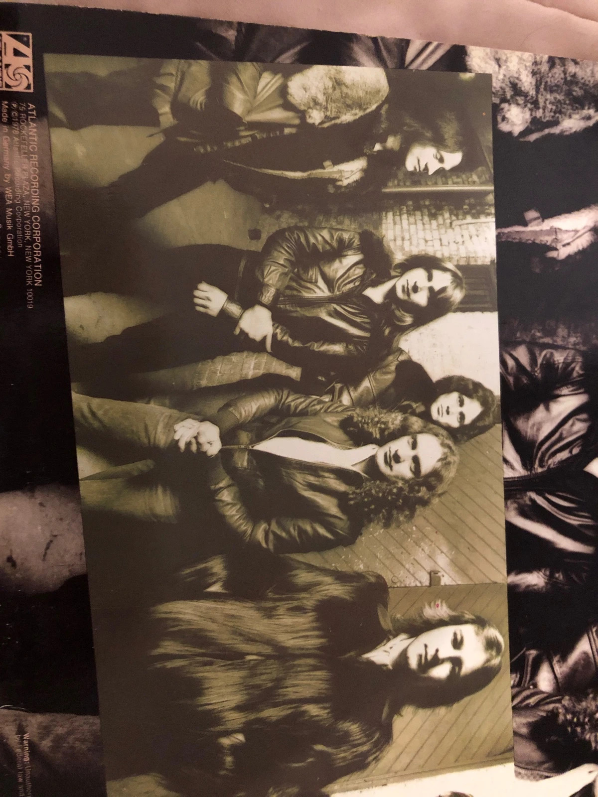 Disque Vinyle 33T Foreigner – Double Vision (1978) avec sous-pochette d'origine 5