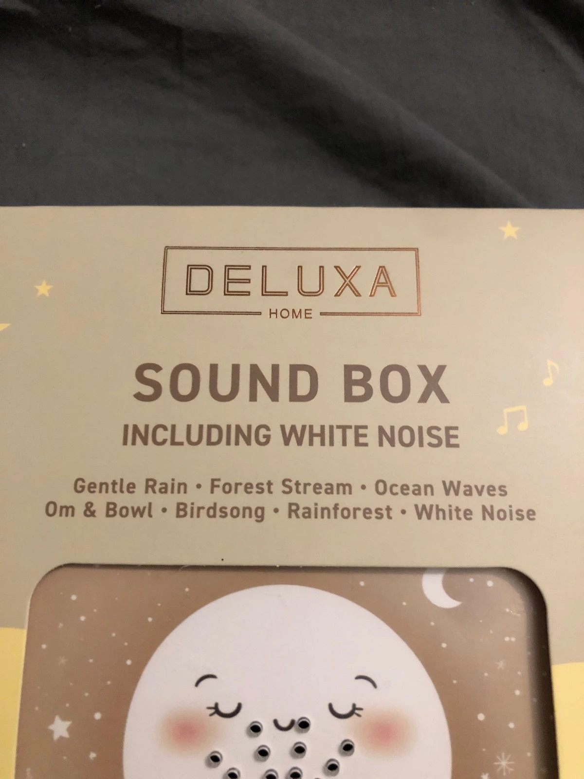 Boîte à sons et bruits blancs Deluxa Home – 7 univers relaxation & sommeil – deluxa 3