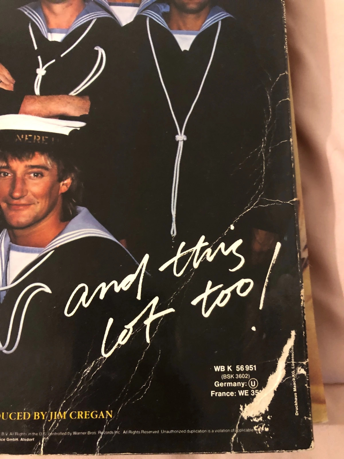 Disque Vinyle 33T Rod Stewart – Tonight I'm Yours (1981) Vintage 5