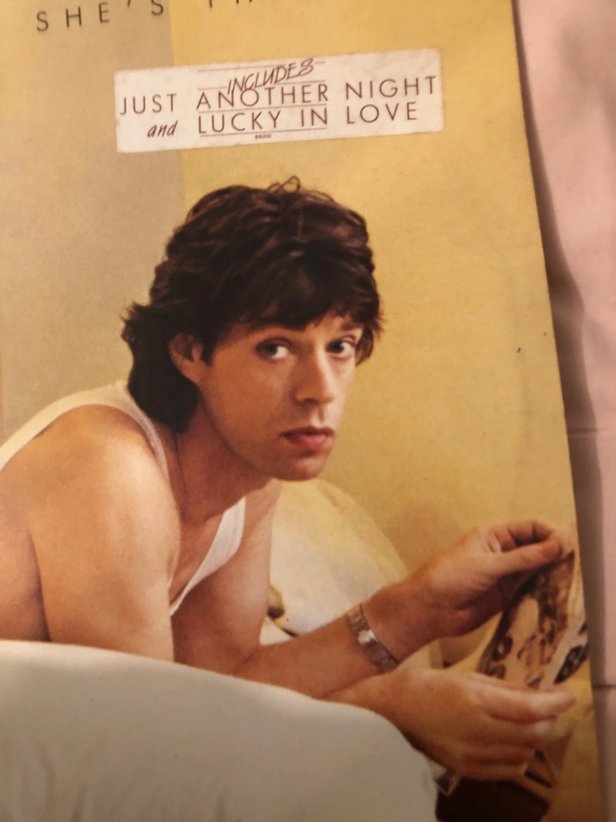 Disque Vinyle 33T Mick Jagger – She's The Boss (1985) Vintage 3