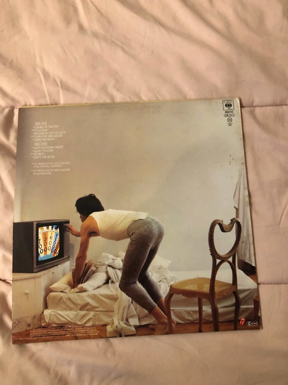 Disque Vinyle 33T Mick Jagger – She's The Boss (1985) Vintage 4