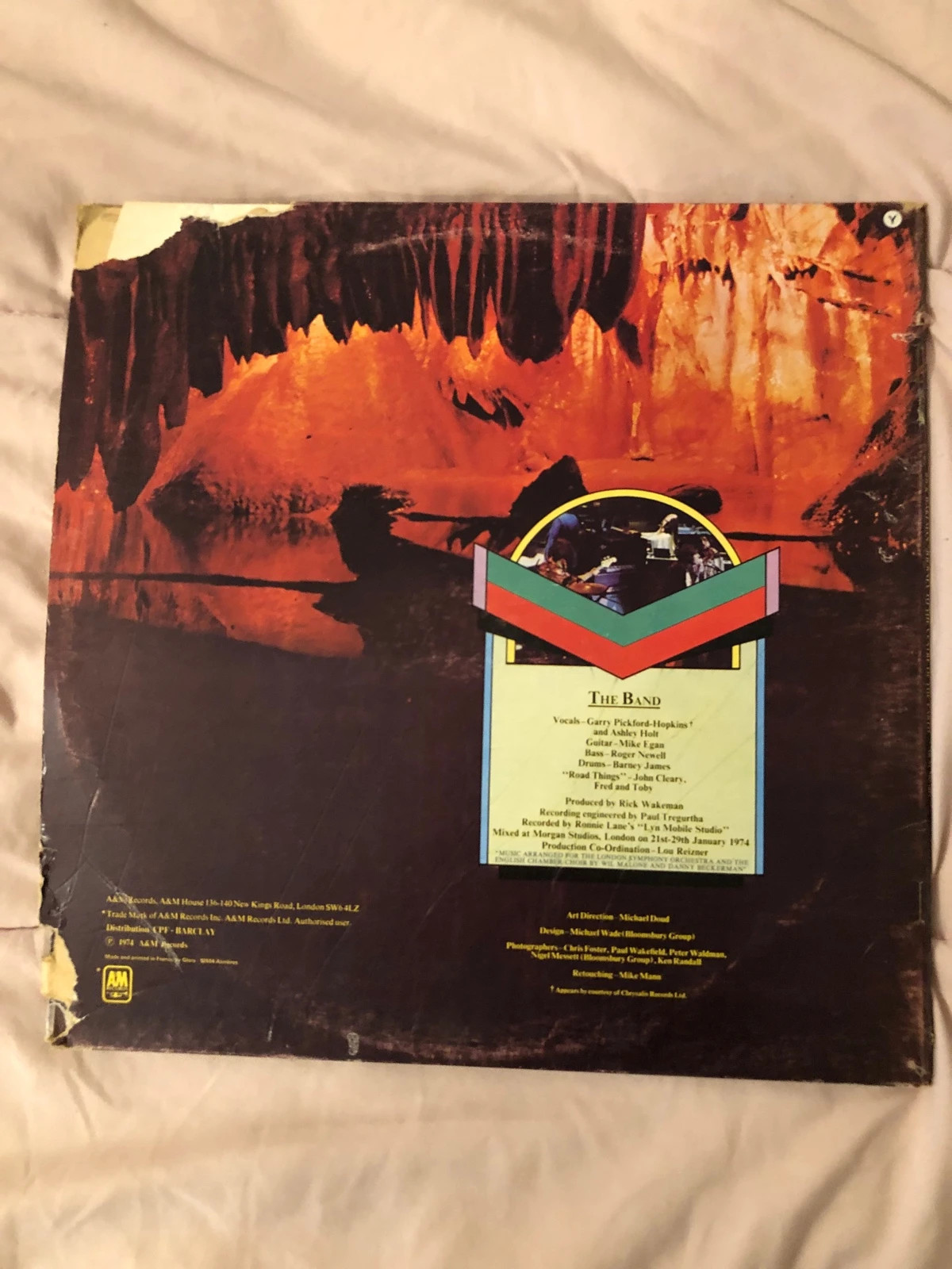Disque Vinyle 33T Rick Wakeman – Journey To The Centre Of The Earth (1974) 5