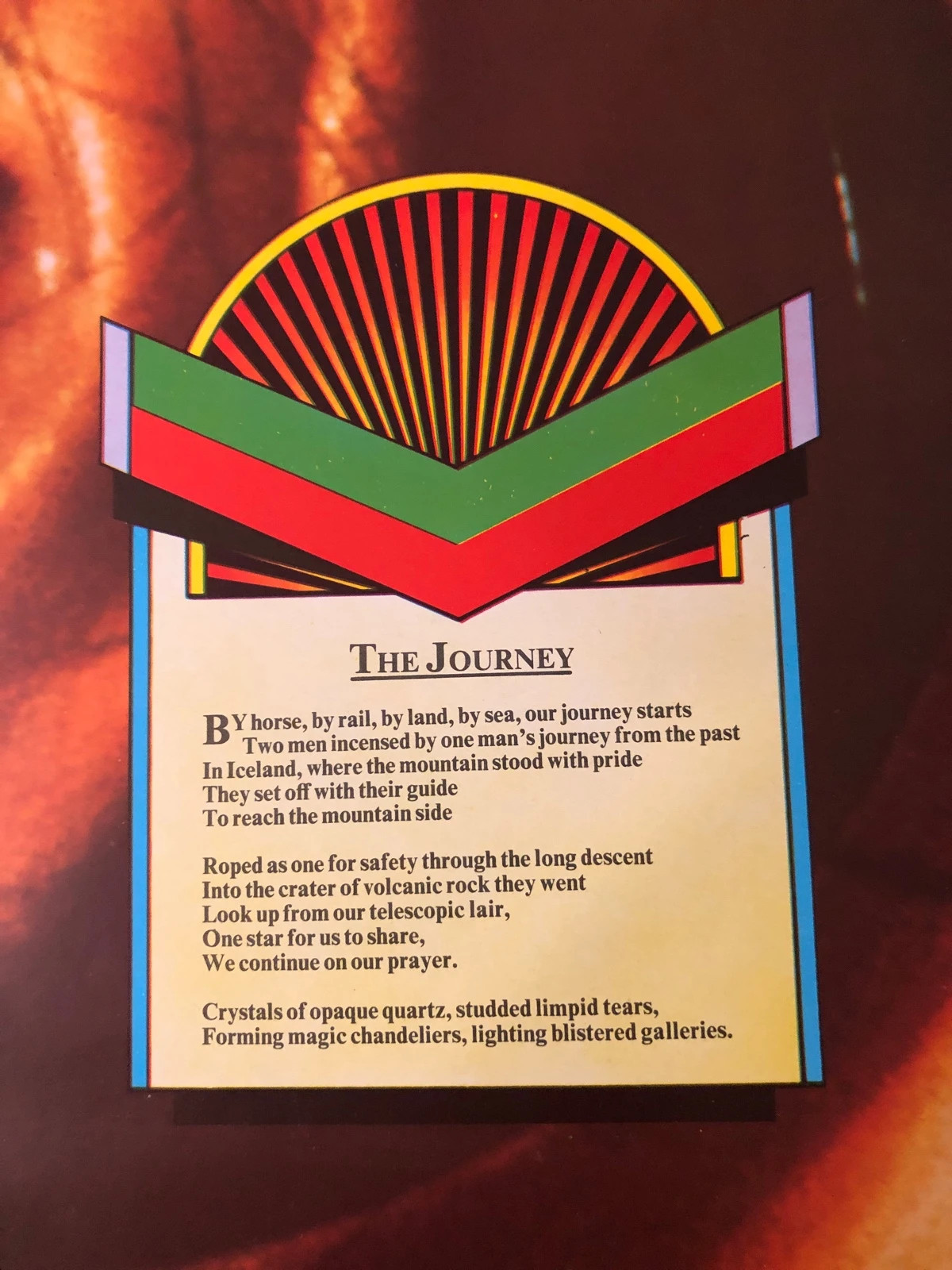 Disque Vinyle 33T Rick Wakeman – Journey To The Centre Of The Earth (1974) 3