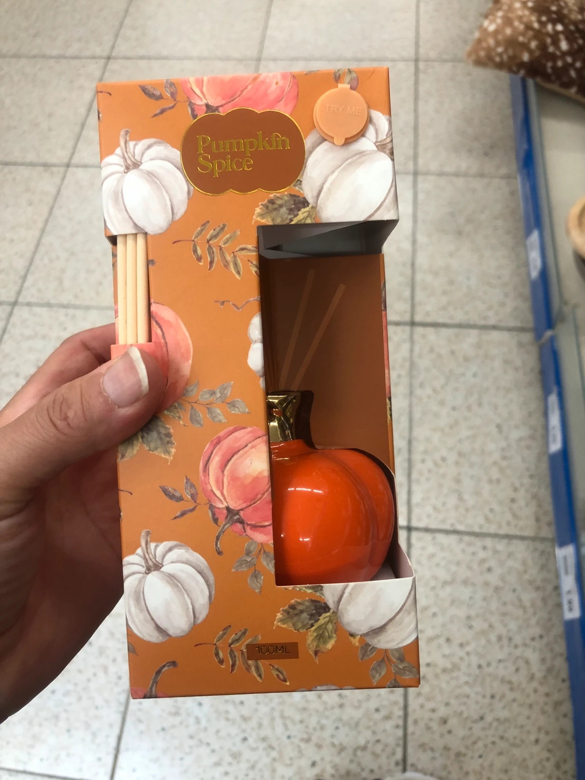 Diffuseur de parfum Pumpkin Spice – 100 ml – Action 3