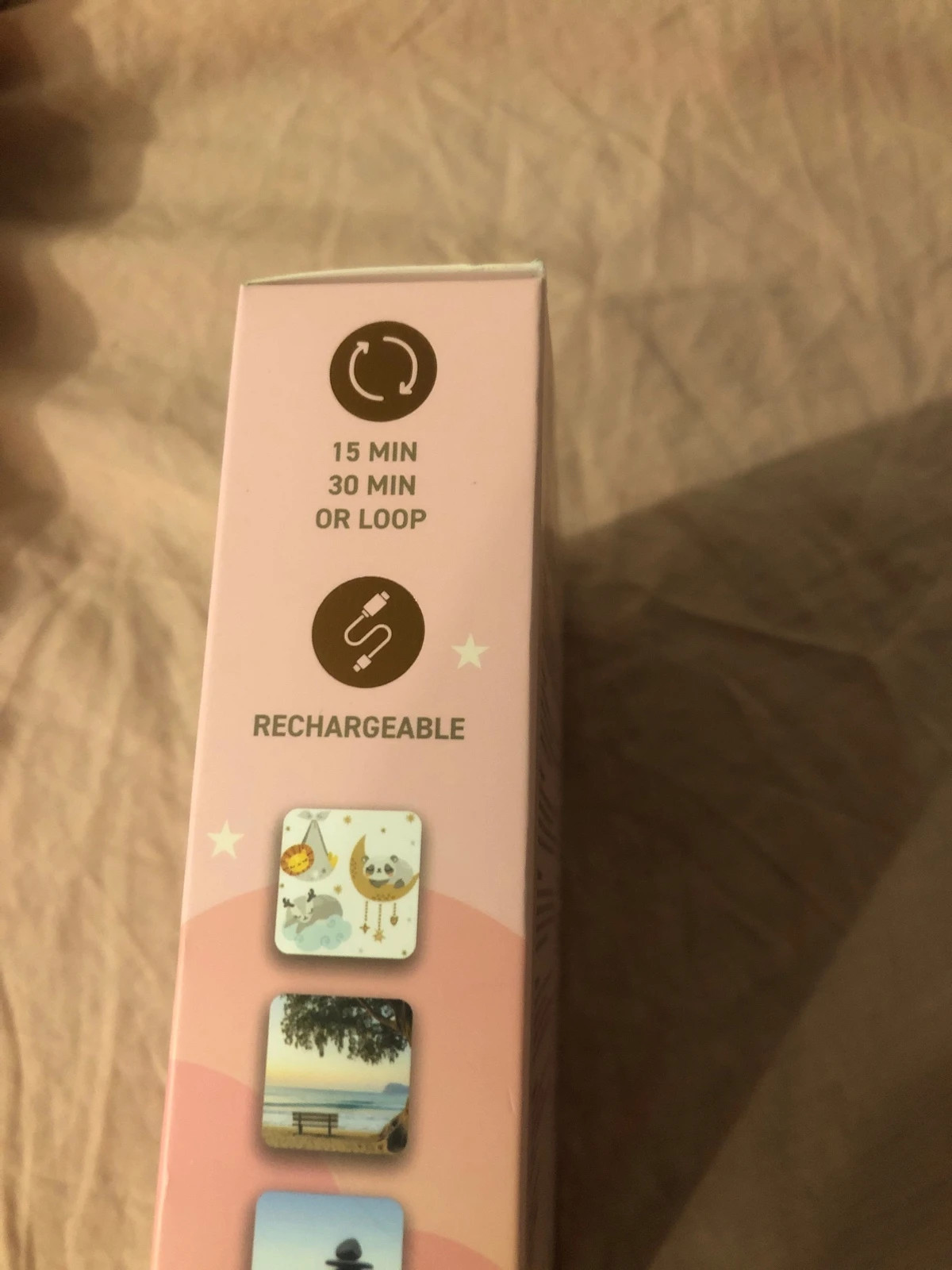Boîte à Musique & Sons de la Nature Deluxa Home – Veilleuse Bruit Blanc Bébé & Relaxation – deluxa 4