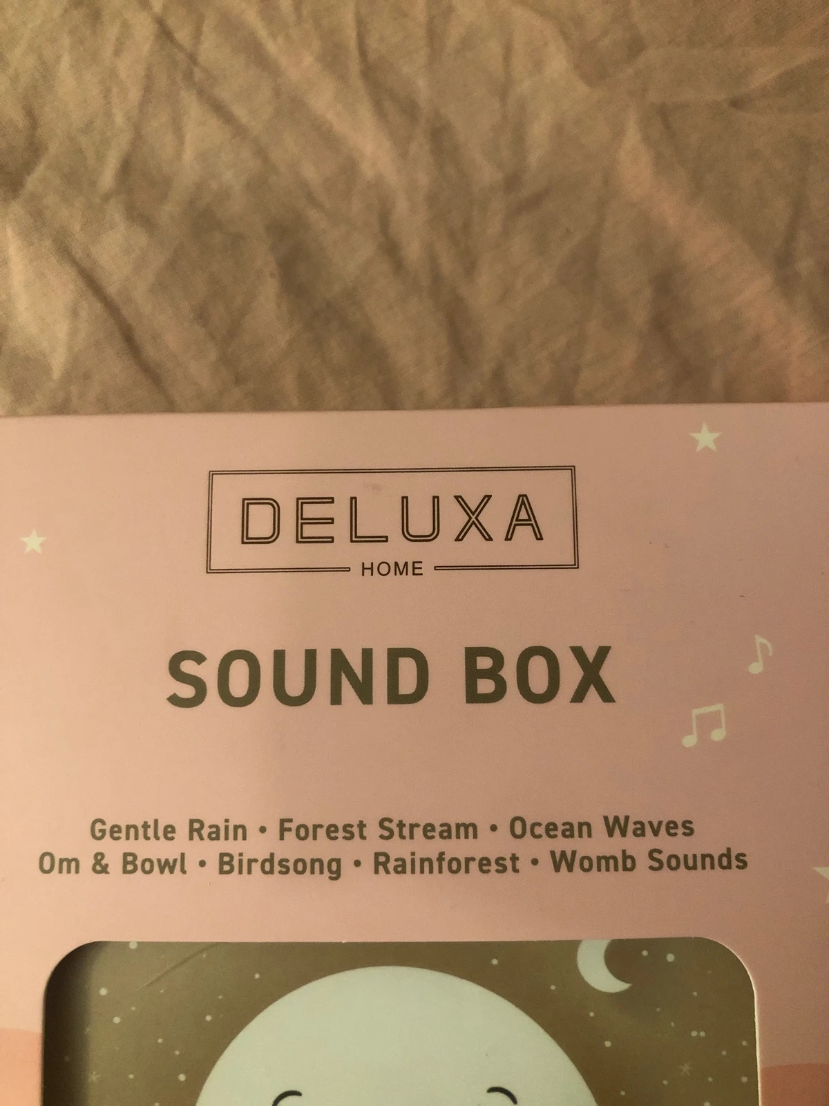 Boîte à Musique & Sons de la Nature Deluxa Home – Veilleuse Bruit Blanc Bébé & Relaxation – deluxa 2