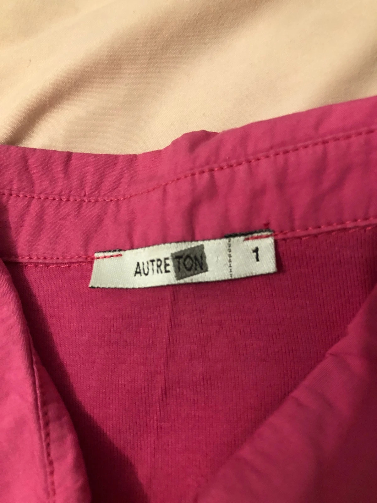 Polo Manches Longues Rose Fuchsia – Taille 1 (S / 36) – Autre Ton – taille S / 36 / 8 3
