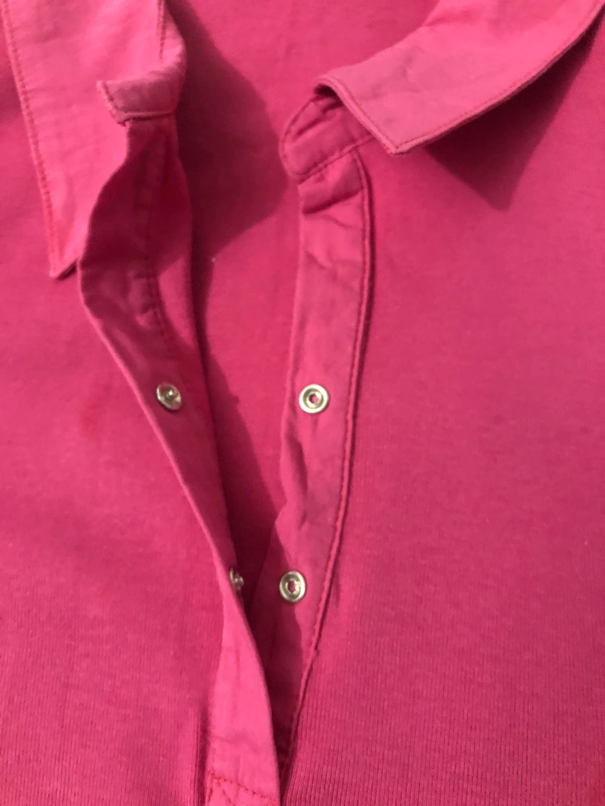 Polo Manches Longues Rose Fuchsia – Taille 1 (S / 36) – Autre Ton – taille S / 36 / 8 4
