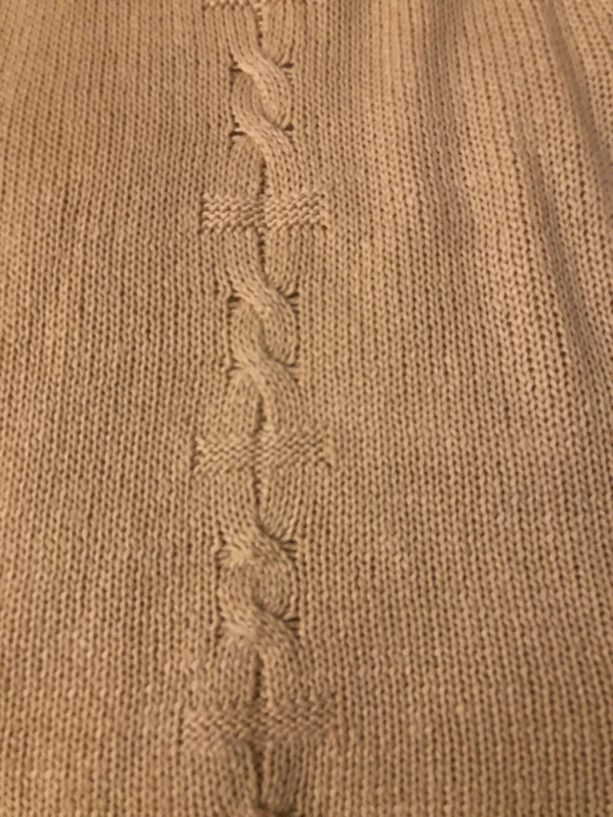 Débardeur / Pull Sans Manches en Maille Torsadée Beige – Taille S – ZhengXing – taille S / 36 / 8 2