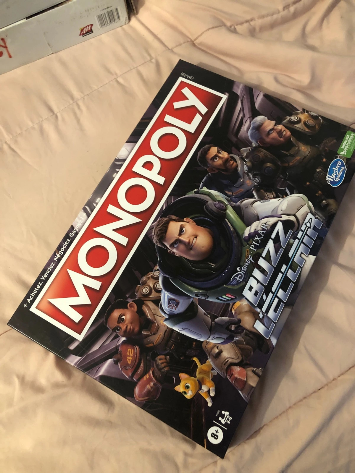 Jeu de société Monopoly Buzz l'Éclair / Lightyear Disney Pixar - NEUF – Hasbro 3