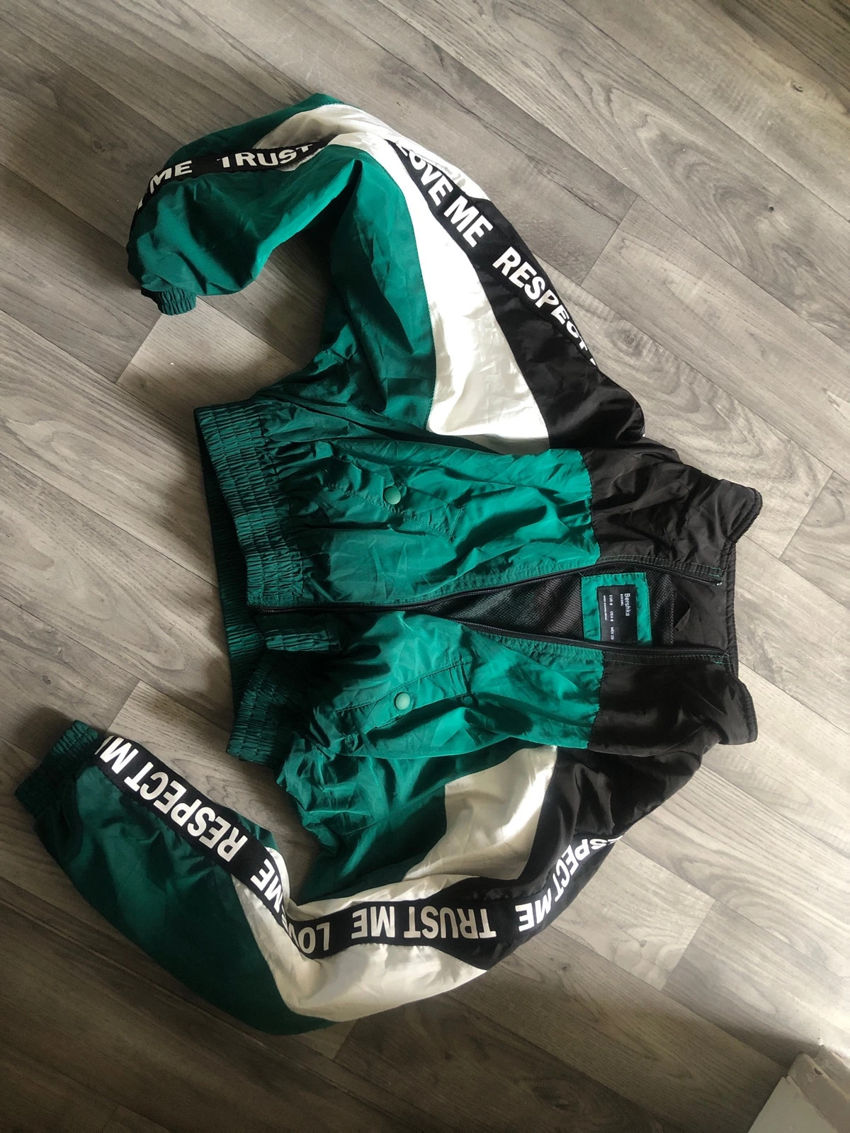 Veste coupe-vent cropped Bershka street 90s – Bershka – taille S / 36 / 8 2