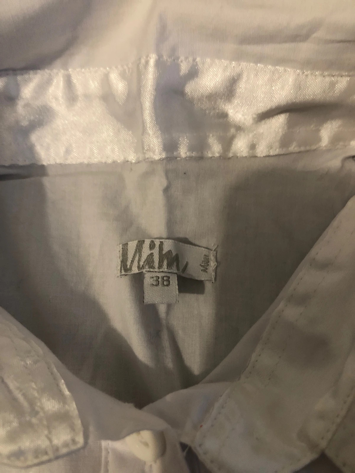 Robe chemise blanche sans manches, taille 38, très bon état – Mim – taille M / 38 / 10 2