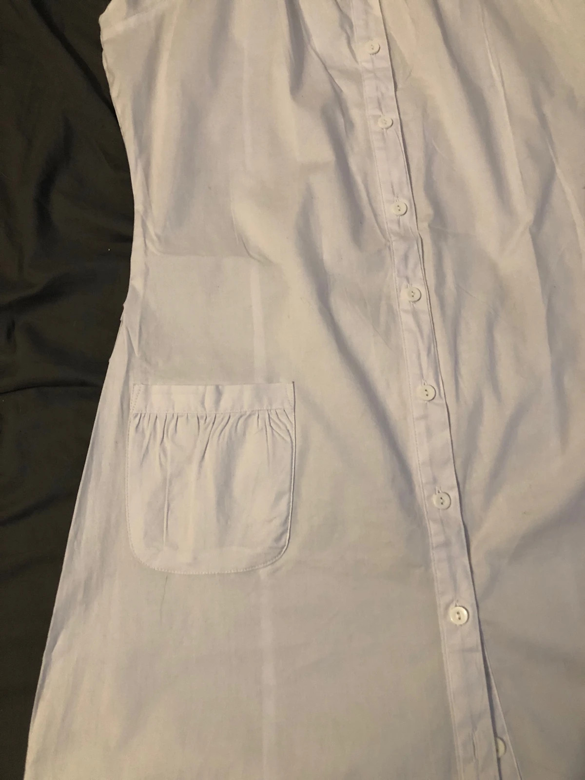 Robe chemise blanche sans manches, taille 38, très bon état – Mim – taille M / 38 / 10 5