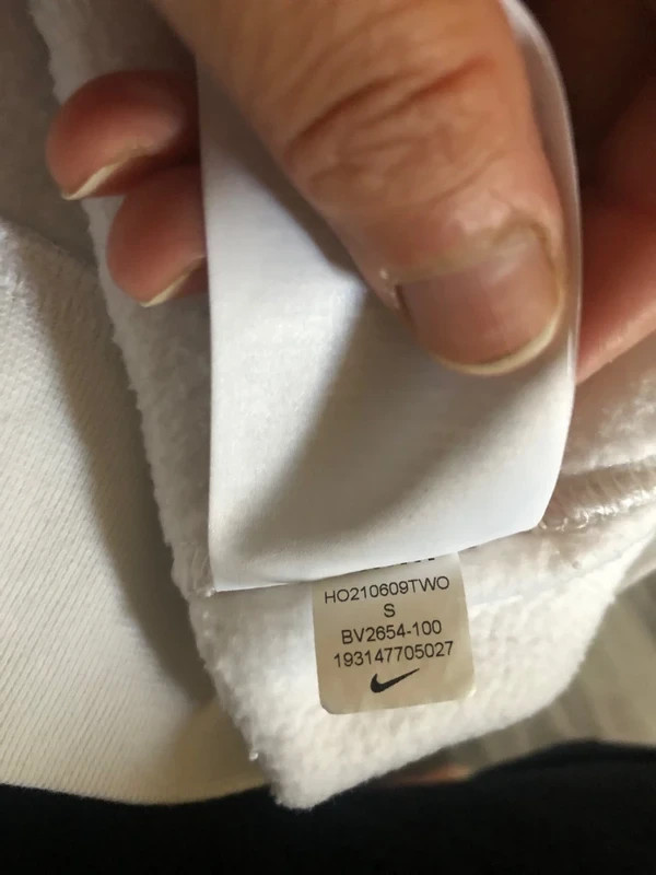 Sweat à Capuche Nike Futura Blanc - Poches Kangourou - Excellent État – Nike – taille S 5