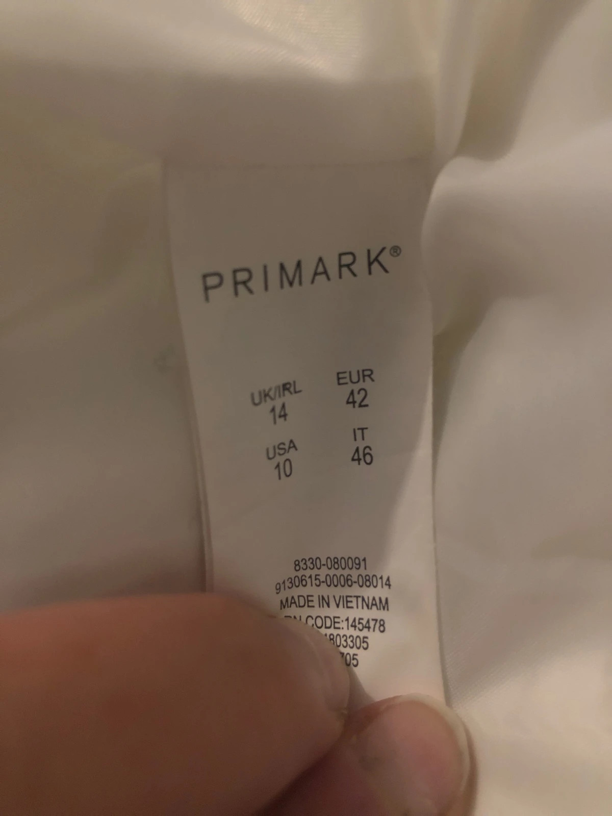 Veste blanche, Primark – Primark – taille Autre 5