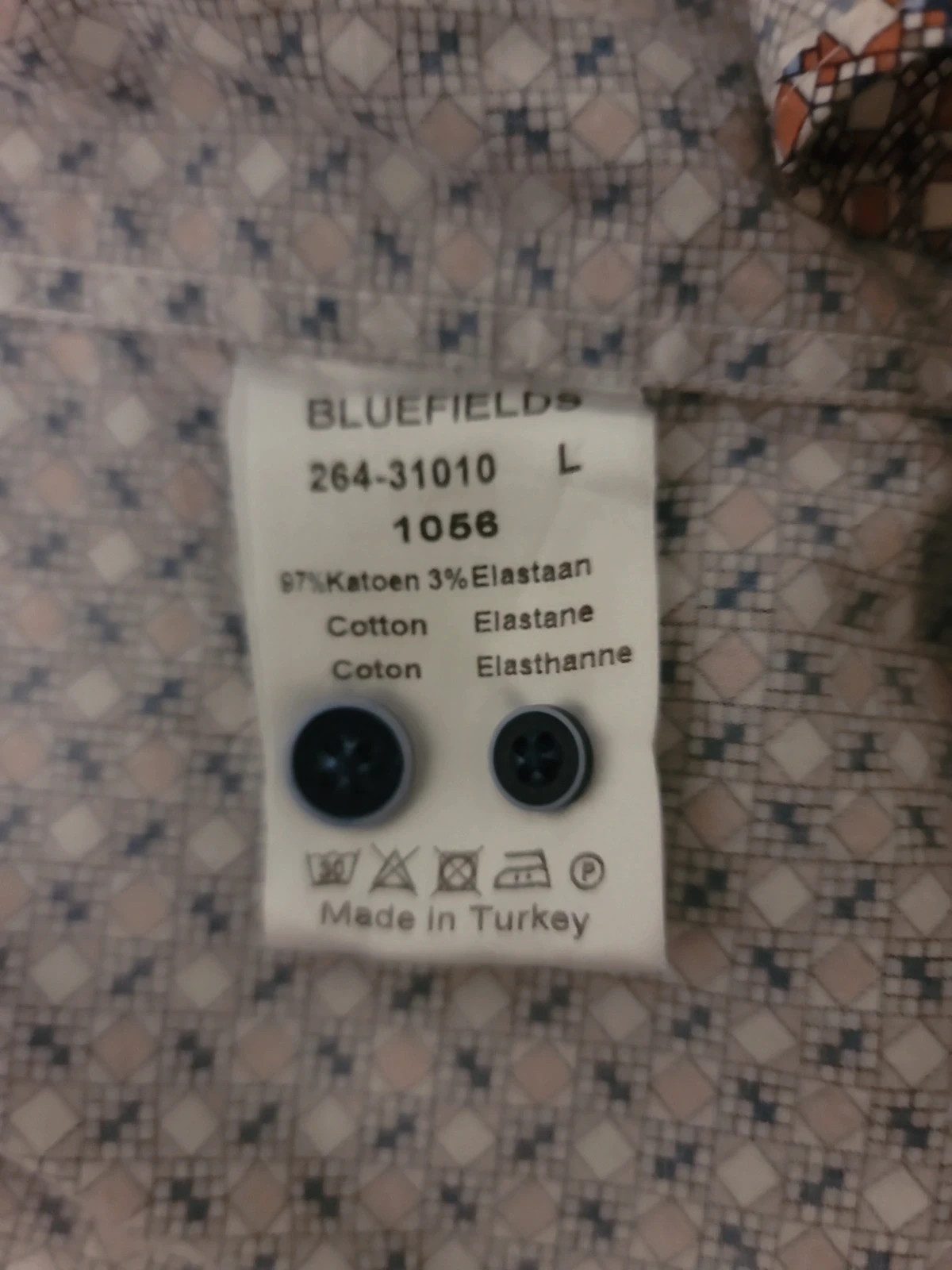 Chemise d'été homme – Bluefields – taille L 4