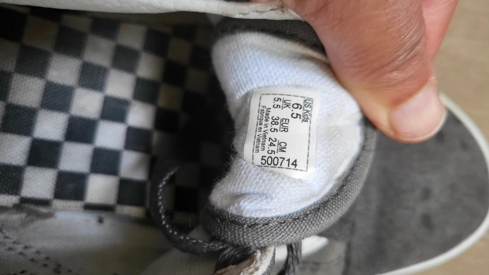 vans gris taille 38 – Vans – taille 38 5